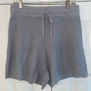Rachel Parcell Harbor Mist Knit Sweater Shorts NWT size L